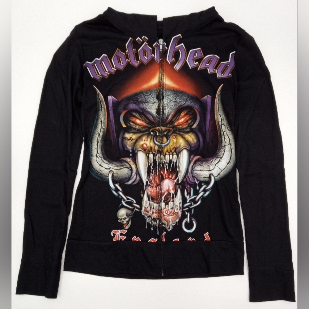 Motorhead DIY Custom Lightweight Hoodie Size S